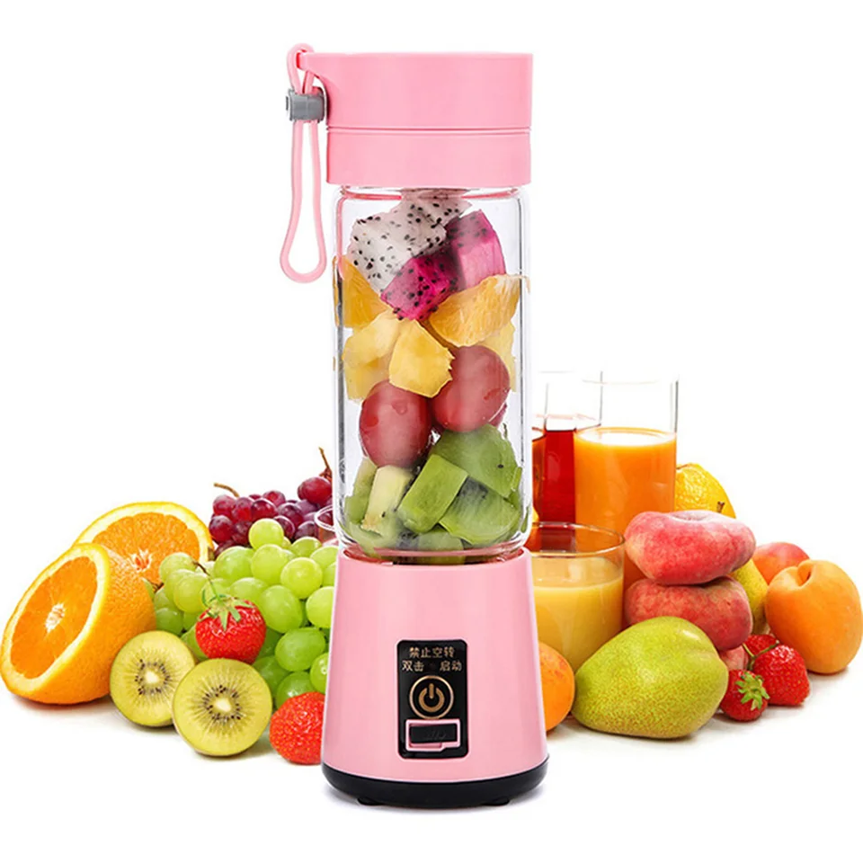 USB prenosný mixér Výkonný smoothie Nabíjateľný BPA ZADARMO OSOBNÝ MESOCTION pre cestovanie v telocvični KUNTOČNÁ KUCHYN