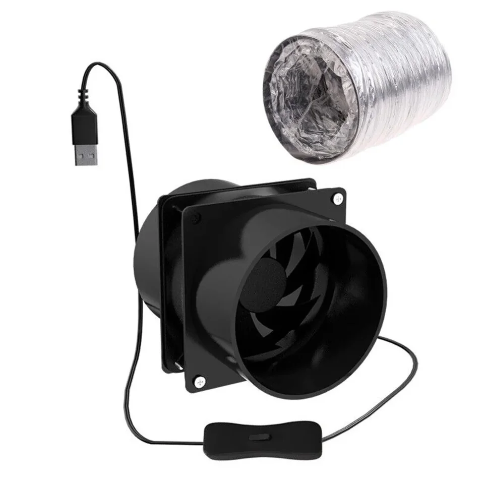 USB Solder Solube Trepber ESD ESD Extrakcia ventilátora 3500 ot./min. 2,5W USB 5V 2A pre kuchyňu a kúpeľňu
