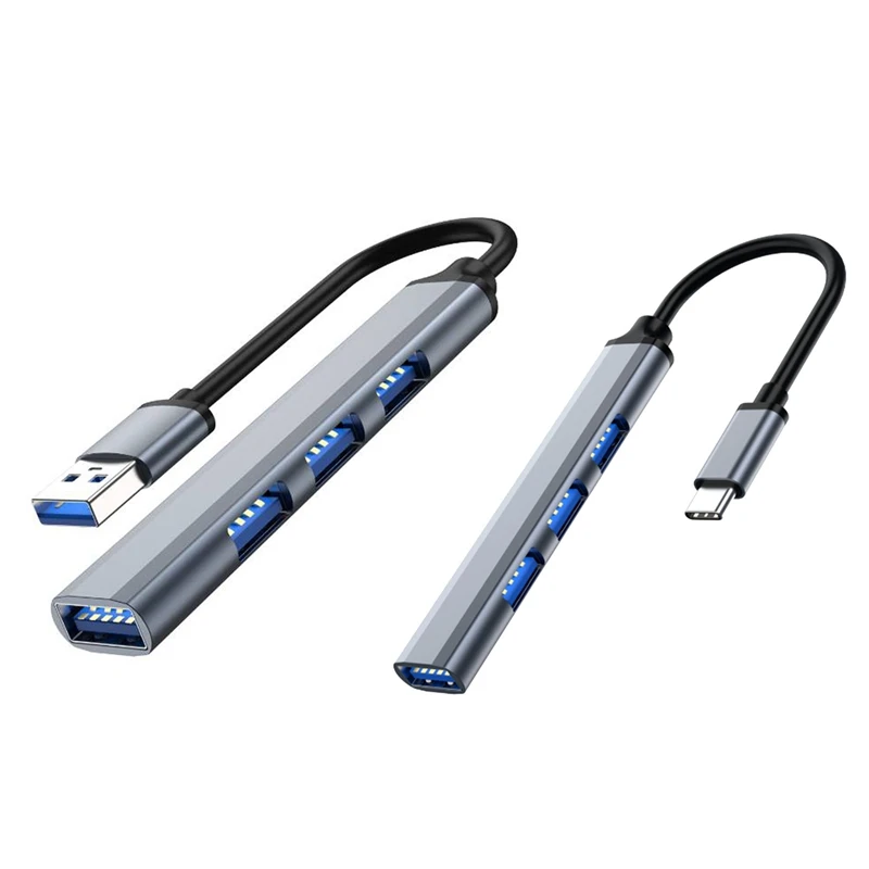 USB Splitter Accessories 4 porty USB Hub Splitter Multi Hub na USB 3.0 Adapter USB niekoľko portov napájací adaptér