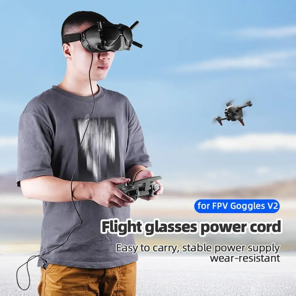 USB Typ C až DC Power kábel pre DJI FPV Goggles V2 FPV GOGGLES ACTISENTS