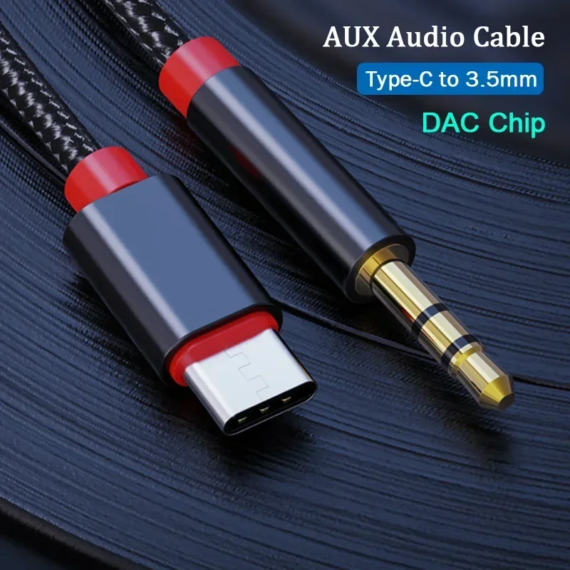 USB Type-C až 3,5 mm AUX káblový zvukový konvertor pre Infinix Poznámka 40/40 Pro / 40 Pro+ / Infinix Zero 30 Hlavičky CAR SPEACKER