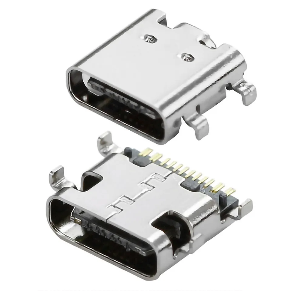 USB3.1 16pin typu C Dip Micro USB konektory ženský port konektor konektoru konektorový zástrčkový zástrčkový zástrčkový terminál typu C Nabíjacia zásuvka