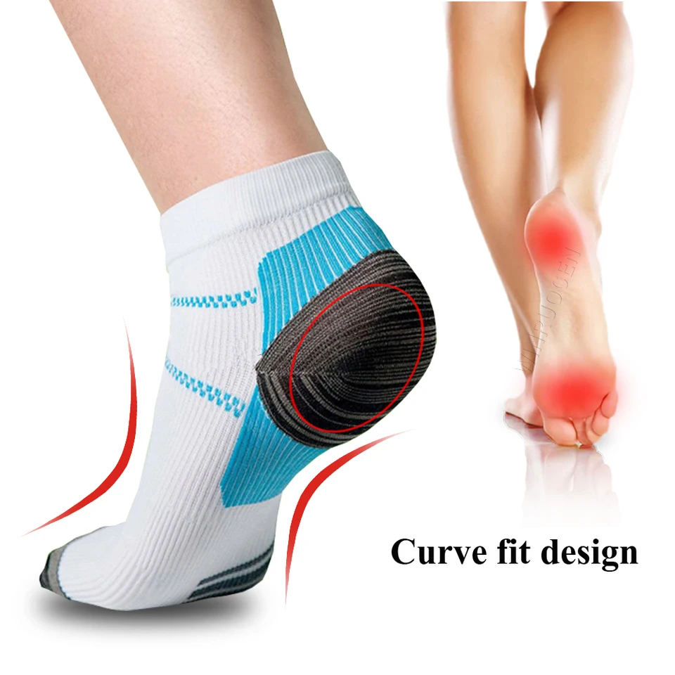 Ushine 1 páry Men ženy jednorazové ponožky elastické tlakové kompresné ponožky Outdoor Sport Trail Running Cycling členok ponožky čln