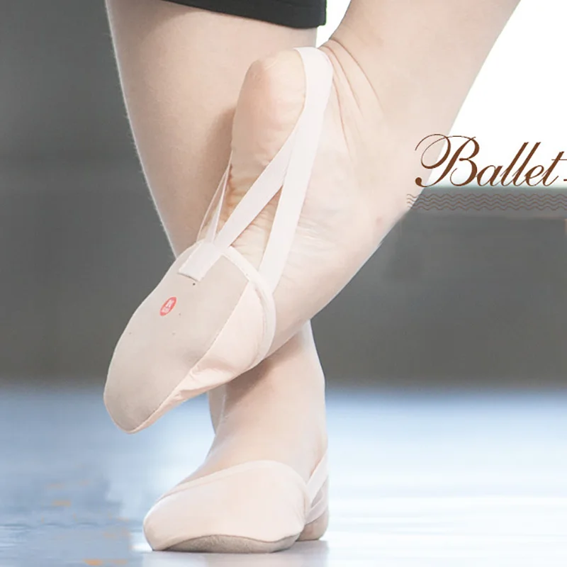 Ushine EU33-43 Polovičný výluk bez šmyku Stretch Mäkké rytmické cvičenie Gymnastika balet jogy topánky brucho pointe toe tanečné topánky Žena