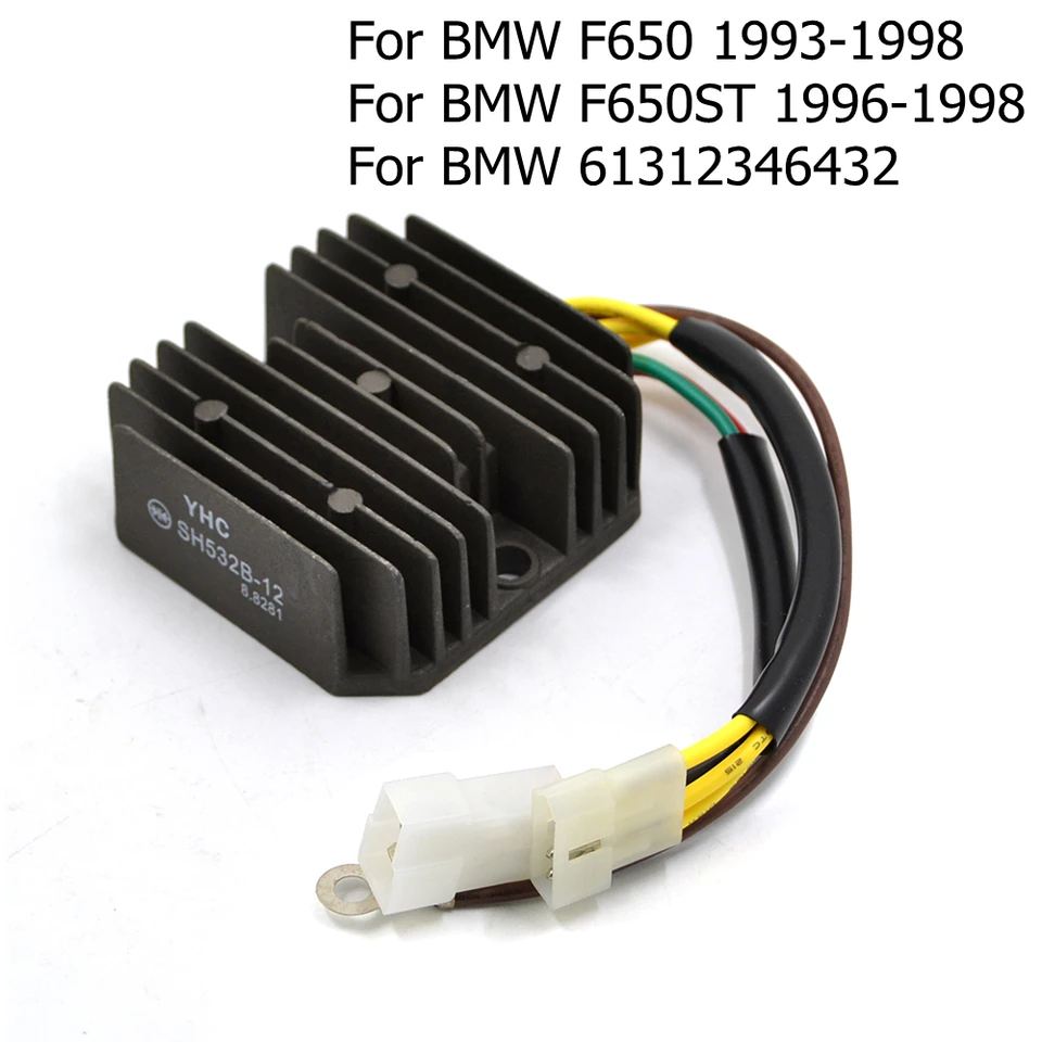 Usmerňovač regulátora motocyklového napätia pre BMW F650 1993-1998 F650st F650 ST F 650 ST 650ST 1996 1997 1998 1998 61312346432