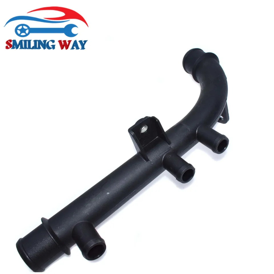 Usmievavá cesta# chladiace chladiace kvapaliny Bypass Water Connector pre hadicu pre Daewoo Nubira 1997-2003 a Leganza 1998-2002 OE# 96313300