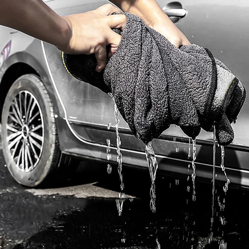 Uterák na umývanie mikrovláknov 100x40cm 75x35cm super absorbácia čistiacich automobilov