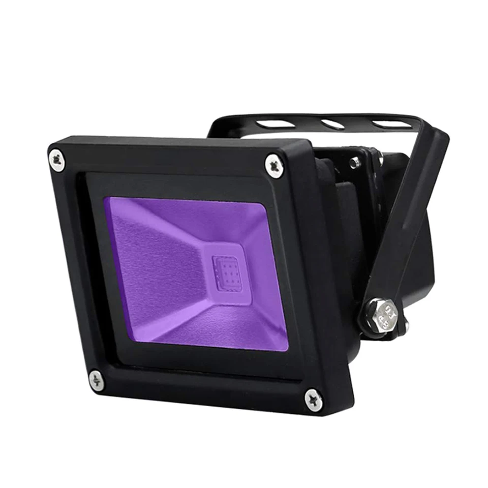 UV LED svetlomet 10W 20W High -Power Ultra Fialová detekcia povodňové svetlo IP66 UV čierne svetlo Party Neon Lighting Svetlo Light