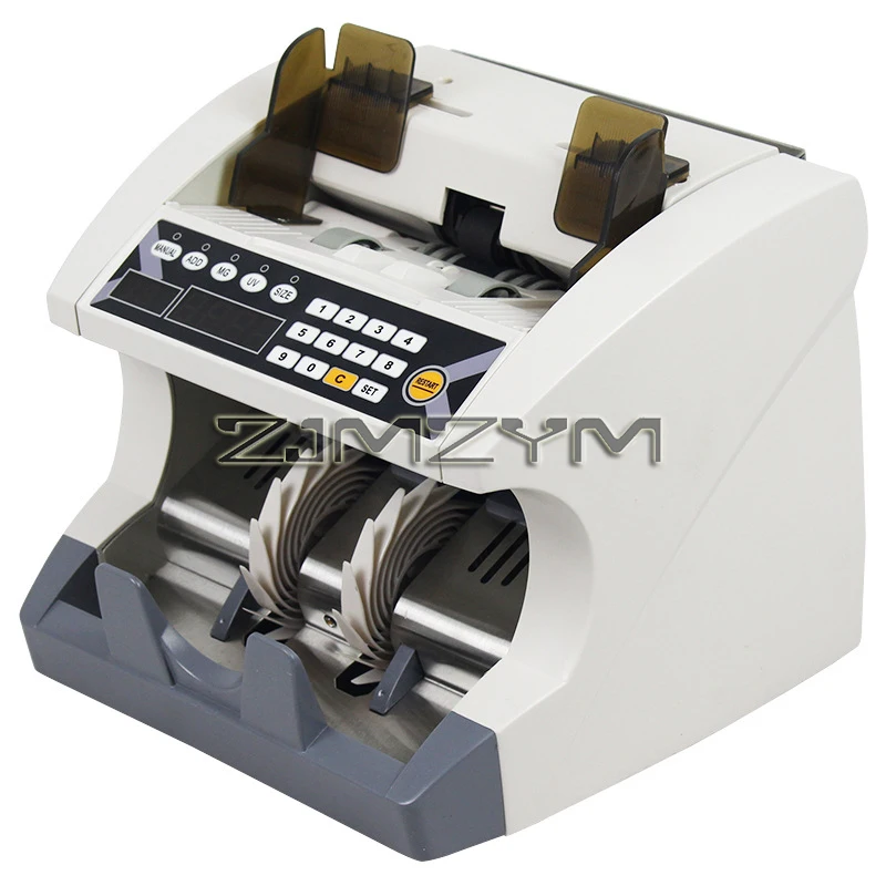 UV Mg bankový detektor Multi-National Counting Machine Proti-counterfeiting vertikálna mena detektor