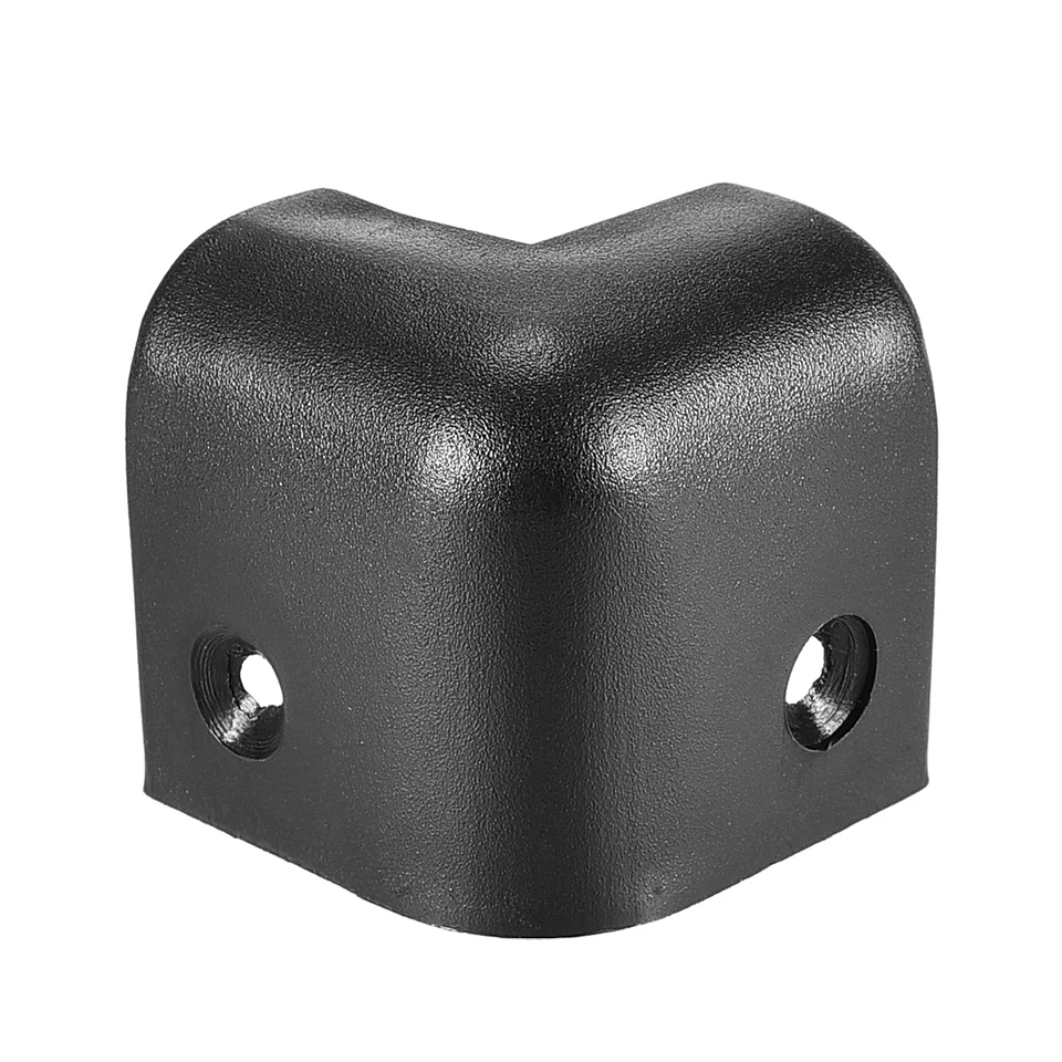 UXCell 8ks reproduktorový rohový chránič skrinky Edge Roh 1.14 '' reproduktor stohovateľný strážny obal uhol krytu puzdra