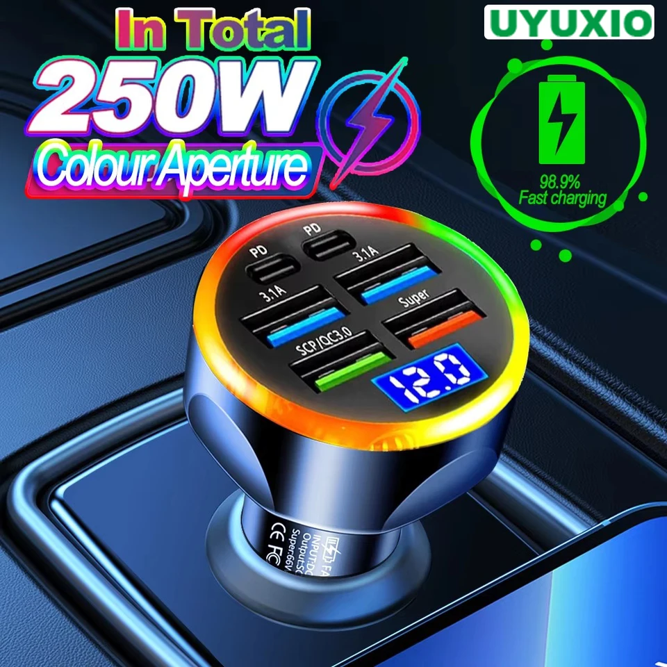 UYUXIO USB C nabíjačku na nabíjačke s napätím Super rýchly nabíjanie pre iPhone 16 15 Pro Max Samsung Android Phone