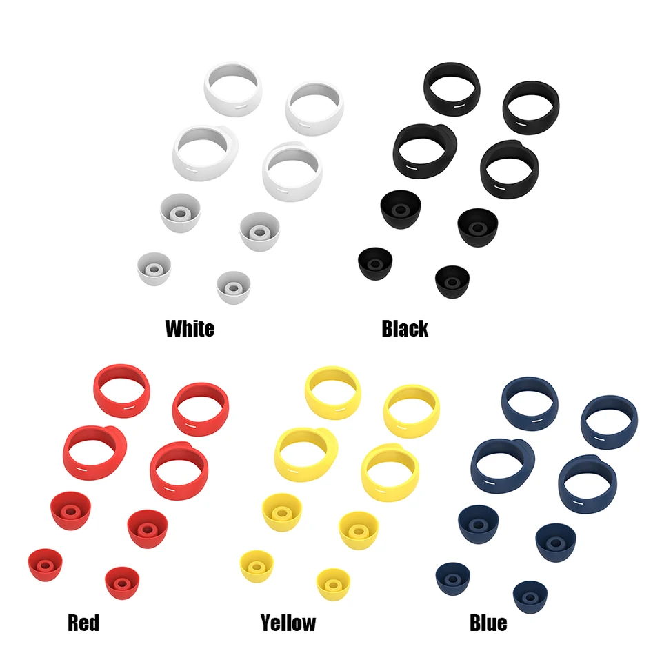 Uši tipy na uši pokrývajú silikón Vynikajúce spracovanie jednoduchú atmosféru pre Samsung Galaxy Buds R175 Buds R170