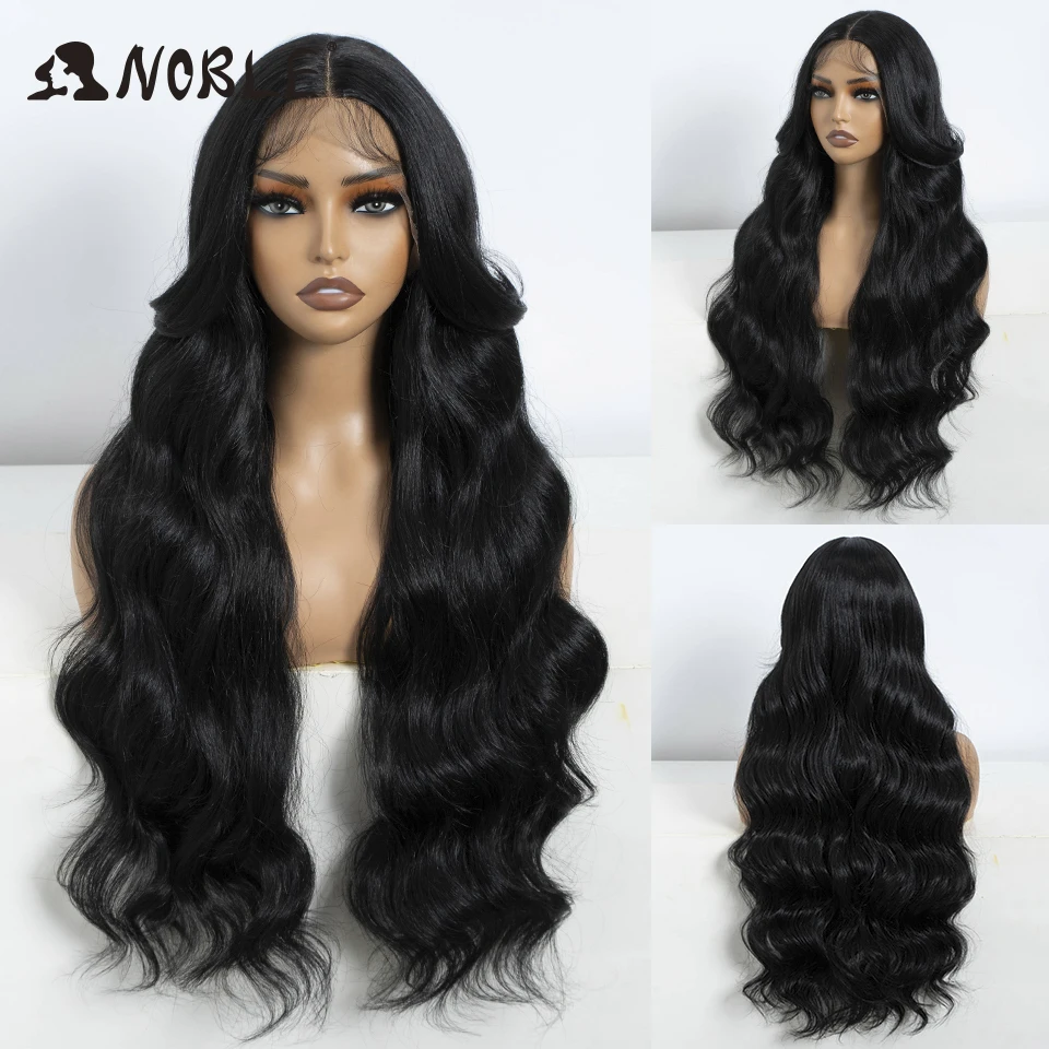 Ušľachtilý syntetický čipkovaný čipka v parochni vlny Lace predné parochne pre ženy 30 Omber Blonde Lace Čelné parochne Parochňu odolné voči tepelne