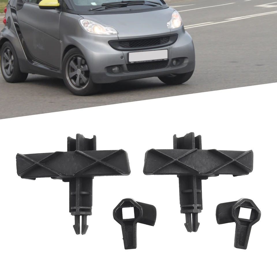 Užitočná výmena uzamykacieho mechanizmu kapucne sada 4ks A4517570301 pre Smart Fortwo 2008-2012 pre Smart Fortwo 2008-2012
