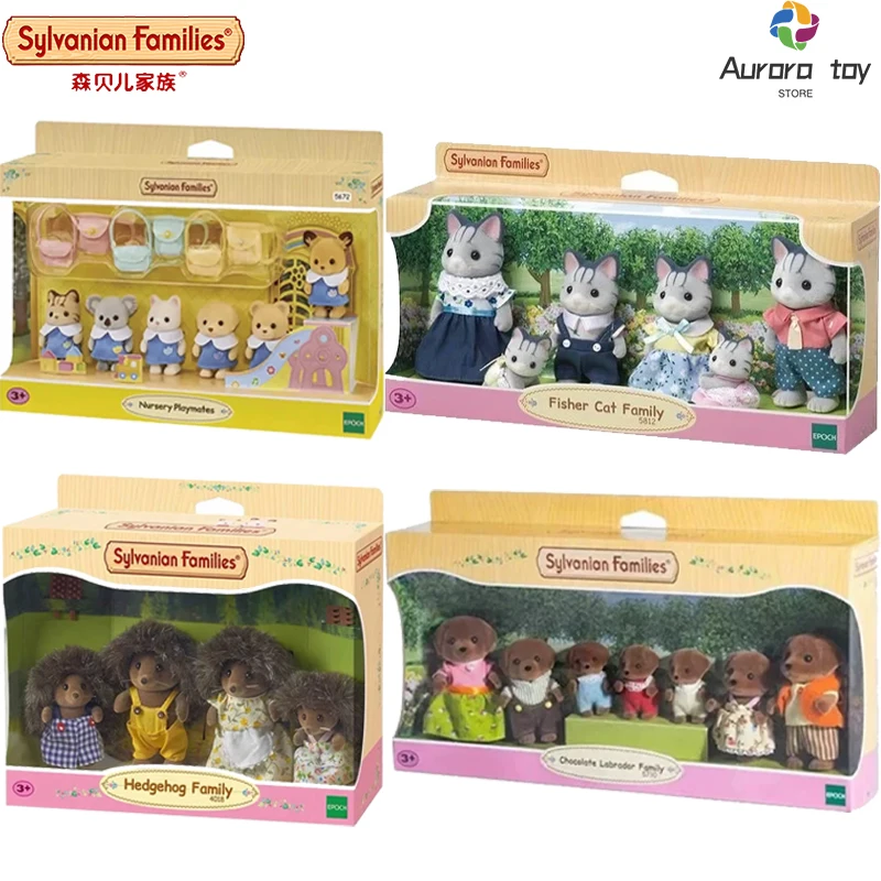 V predaji Sylvanian Family Anime postava detská bábika Hračka Sylvanian rodiny Ternurins Kawaii Model hračky Zbierka dievčenských darčekov