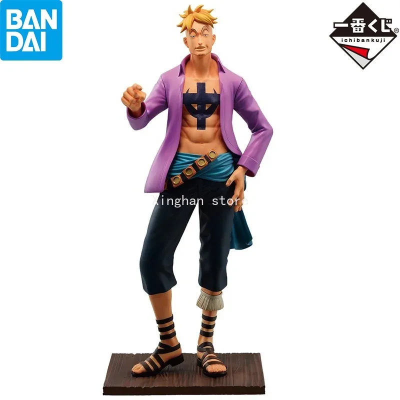 V sklade Bandai Ichiban Kuji One Piece Whitebeard Pirates Cena B Marco Obrázok 7.5 INCN Anim Figing Action Model Hračky