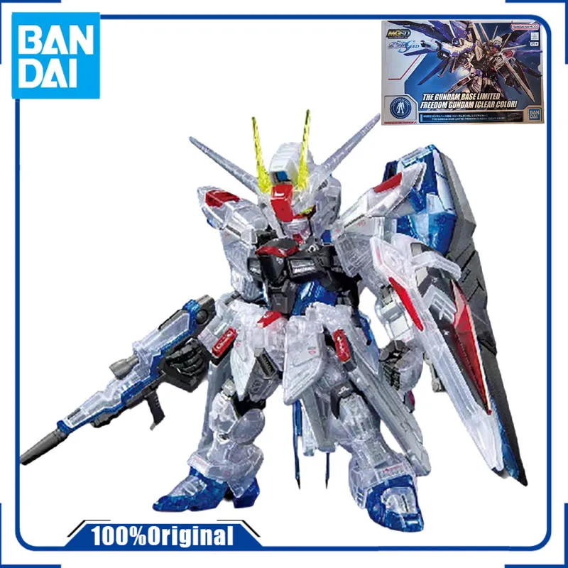 [V sklade] Bandai Mgsd Gundam Base Base ZGMF-X10A Freedom Gundam Color Transparent Transparent HONDPAL AKCION AKCIE Model Darujte