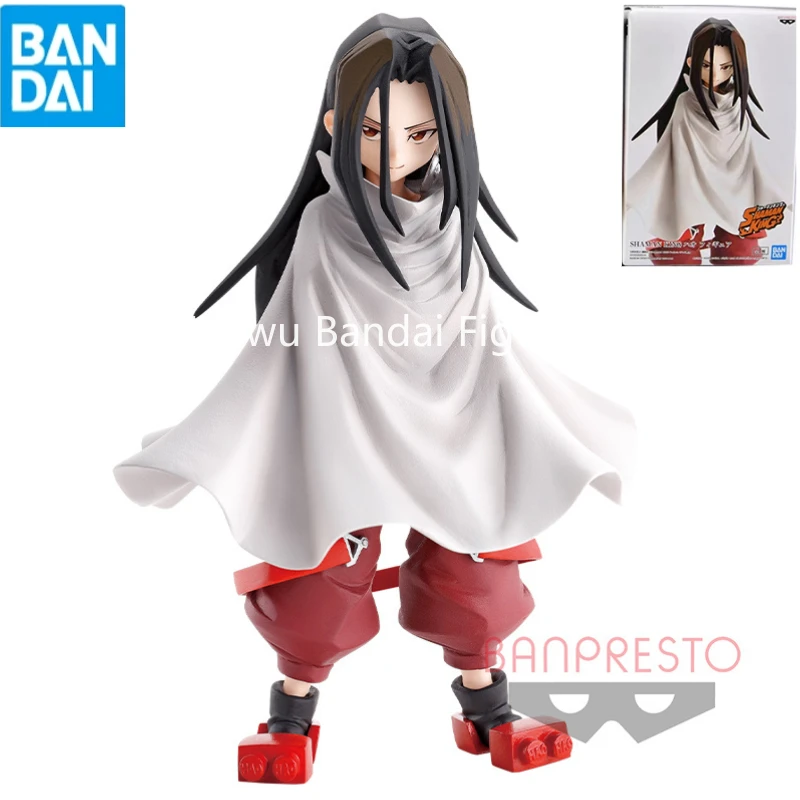 V sklade Brand New Bandai Banpresto scenéria Shaman King Asakura Hao Animation figure figure model Toy Gift