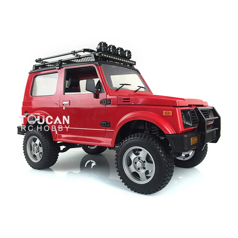 V sklade Capo 1/6 RC diaľkové ovládanie Crawler Car Sixer1 Samurai RTR Motor ESC Strešné svetlo vonkajšie hračky pre chlapcov darček THZH0555-SMT9