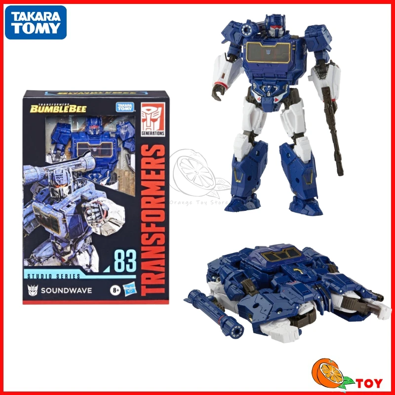 V sklade Takara Tomy Transformers Toys Studio Series SS-83 Soundwave Model Robot Collection Action Figures Hračky Darčeky Hobby