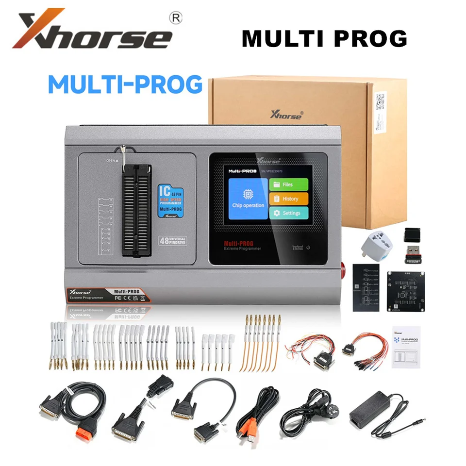 V sklade Xhorse Multi-Prog Update Version verzie programu VVDI Prog ešte výkonnejší programátor na úrovni na úrovni