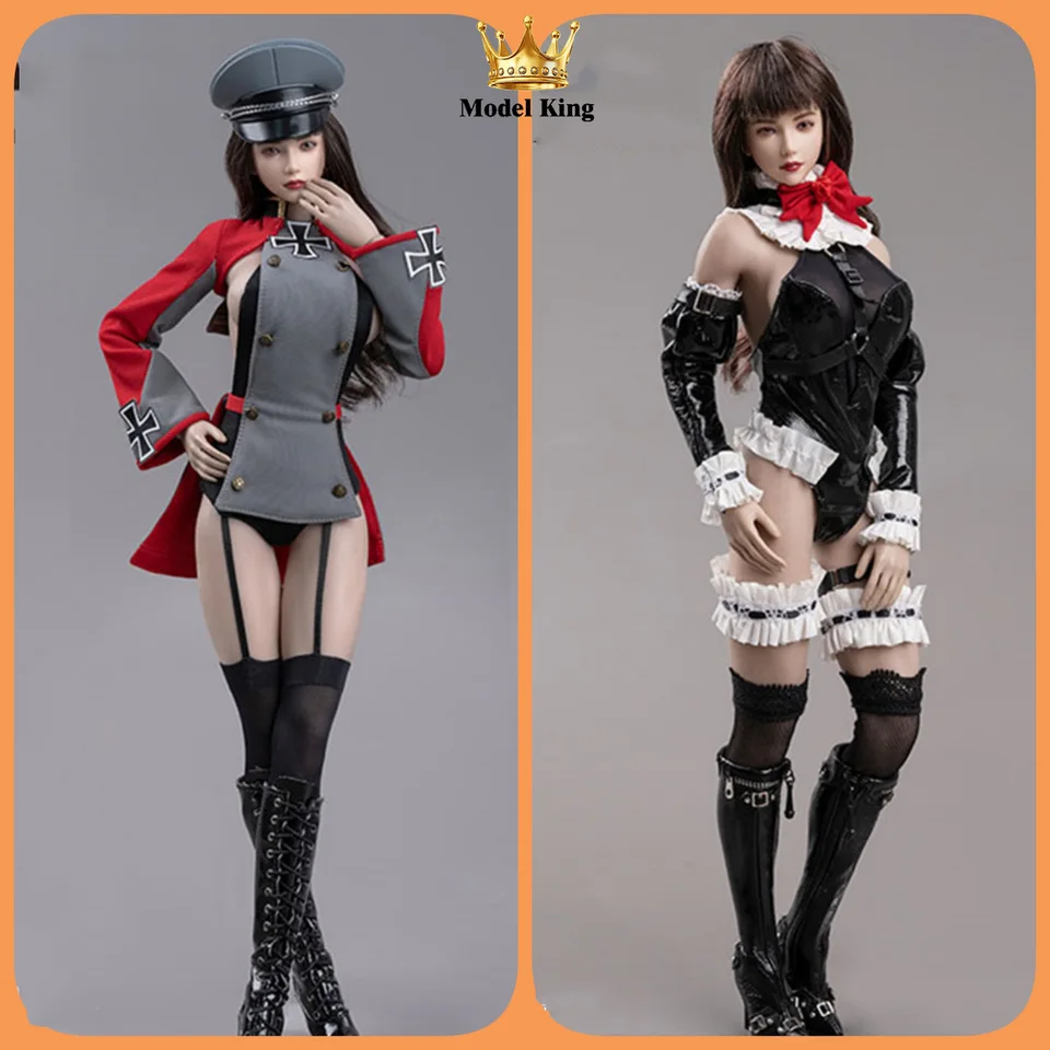 V sklade ZY5061 ZY5060 1/6 SACE SEXY PLAVODY MAID OUBLIT PRINCE EUGEN COSPLAY SET