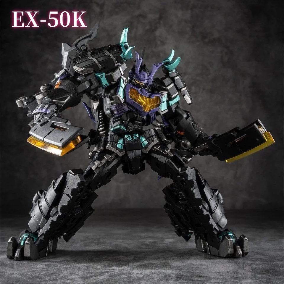 V sklade！ Železná továrenská transformácia železná samurajská séria, ak ex-50K ex50k Kagemusha Boohmaru Black Grimlock Action Action Figure Figure