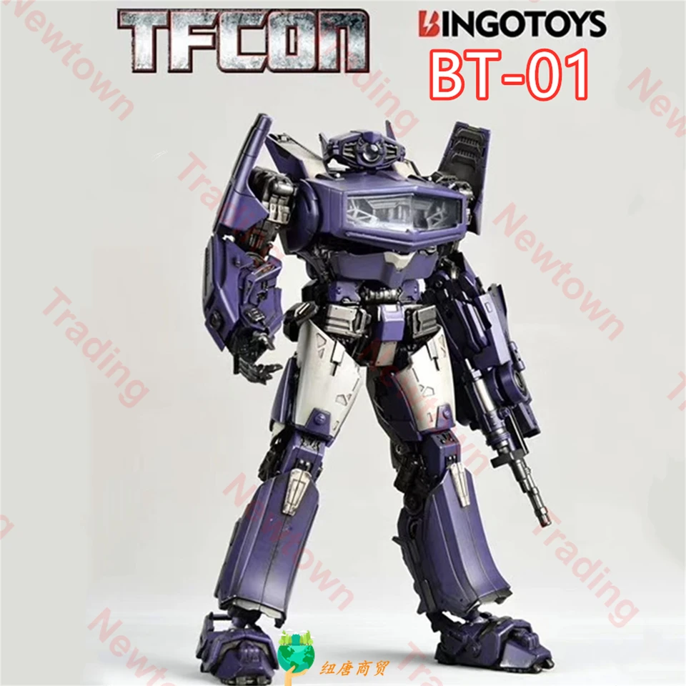 V zásobe deformované bingotoys bt-01 bt01 tlmič tlmič Shockwave Shockwave Action Action figure robot model robot