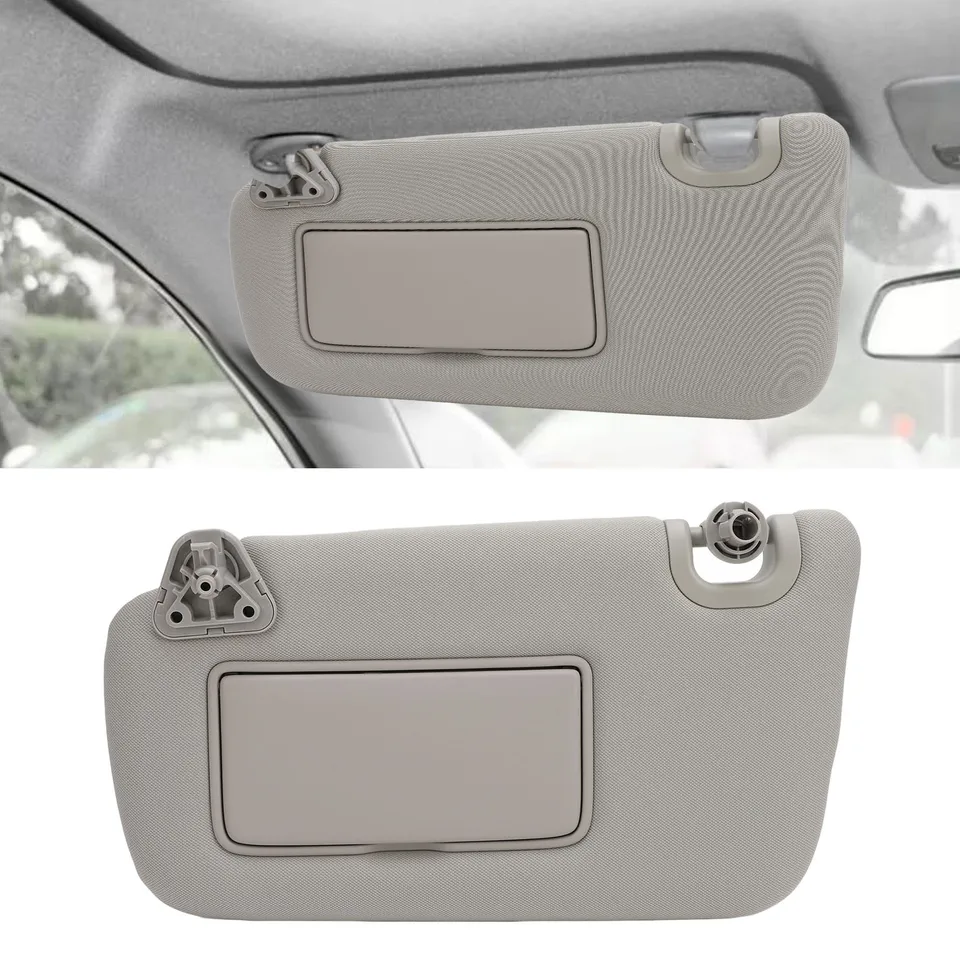 V ľavom prednom slnku Visor 96401-3SG8A Šedý vodič Sun Sunsor Sunshade Interior Doplnky pre Nissan Sentra 2013-2019