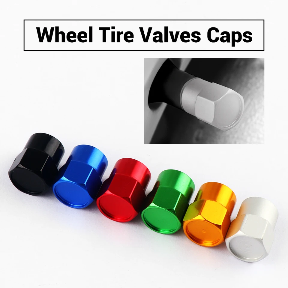 V štýle automobilu 4ks kovové pneumatiky kolies pre kmeňové uzávery pre Peugeot 206 207 307 3008 2008 308 408 508 301 208 Automatické príslušenstvo