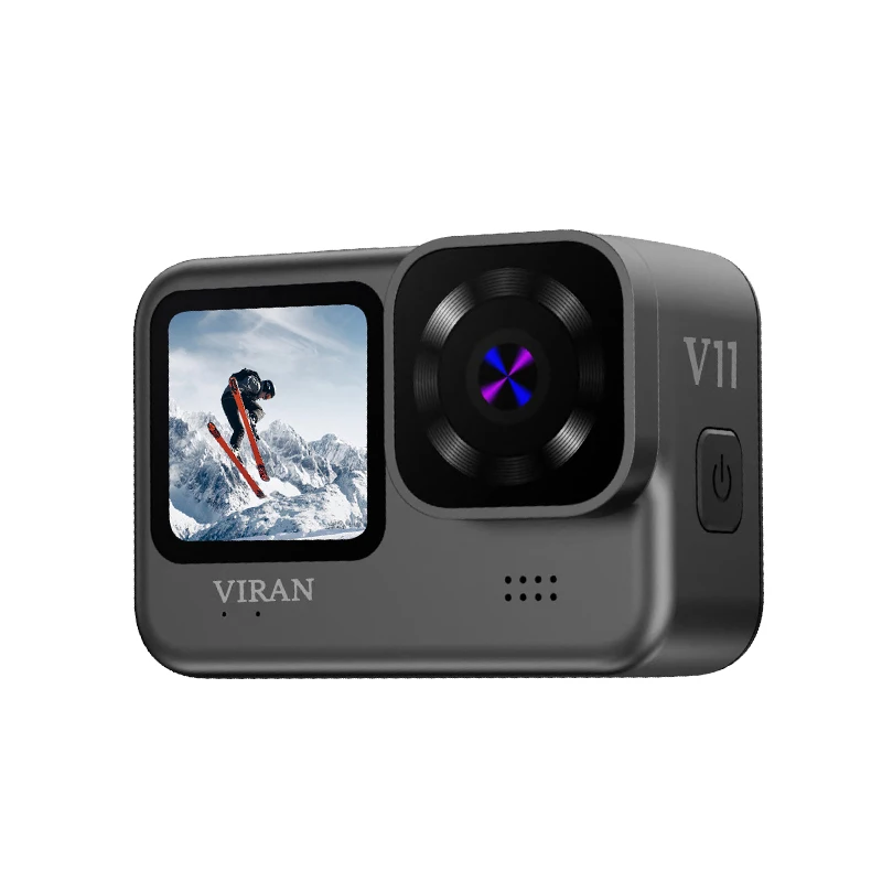 V11 5K Športové kamery Továreň Dodávaná 5K30 FPS Ultra vysoká definícia duálnej farby 5K Akčná kamera 5K