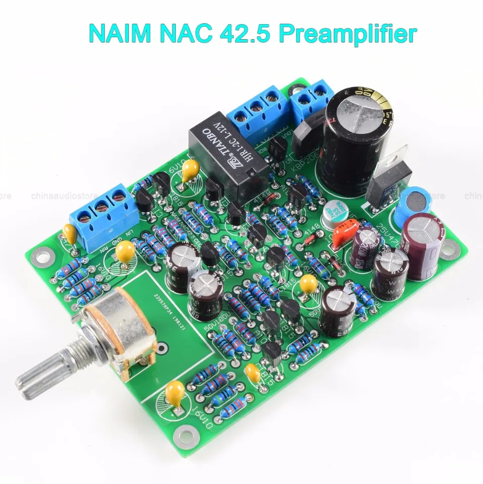 V2019 LJM Audio HIFI predzosilňovač predzosilňovač Naim NaC42.5 British Naim LJM predzosilňovač pre výkonný zosilňovač RK27 Potentiometer