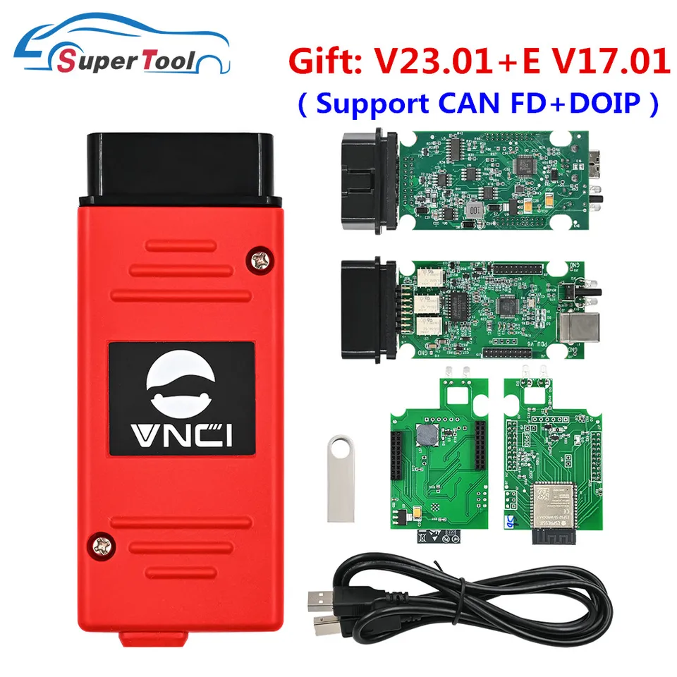 V24.1.1 VNCI 6154A E-18.0.0 OKI 6154A Pôvodný ovládač 6154A Všetky modely môžu FD a UDS DOIP Protokol bezdrôtový skener OBD2