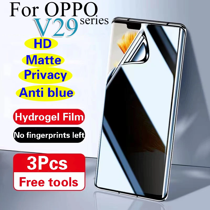 V29e matný chránič obrazovky pre Vivo V29 Lite Privacy Hydrogel Film V29 Antipeeping na celej obrazovke pokrytie HD Blue Light Soft