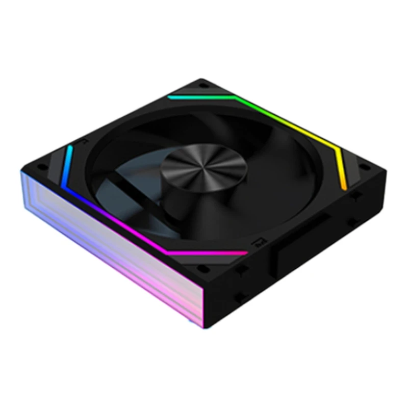 V2RS Case ventilátor Magic Block Free Zostrihanie 120 mm počítač PC 12V podvozok venti