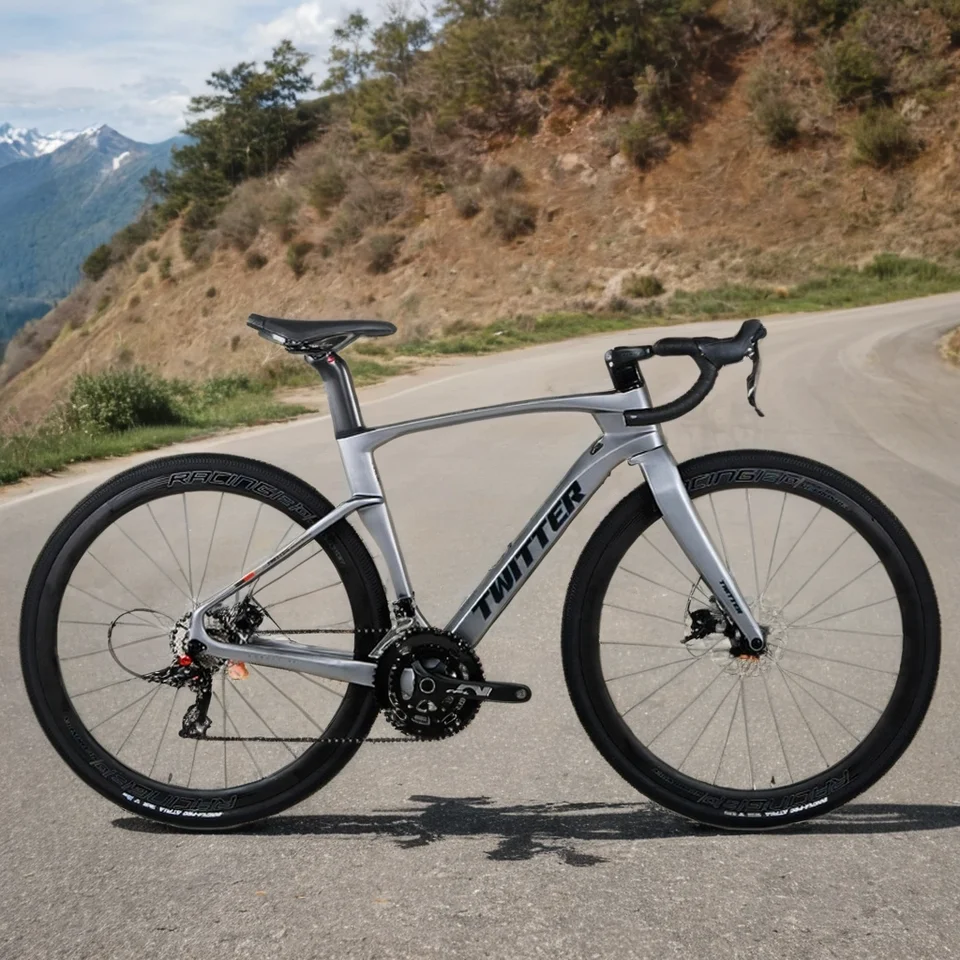 V3 Inner Cable Road Racing Raf Fiber Frame Road Bicykel 24/22/11 Speed ​​Hydraulická disk brzda Aldult Student Bicycle Gear Shifting