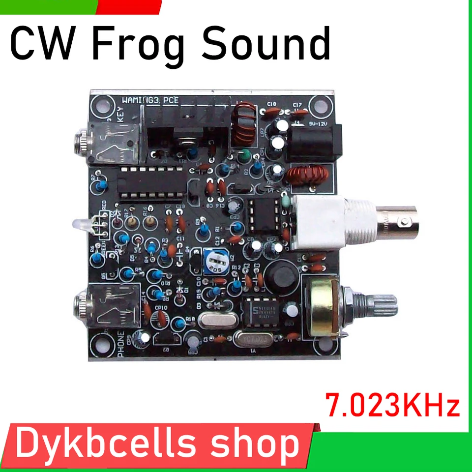 V3 Sound 7.023MHz CW Prenosný prijímač Telegraph Ham Radio Rádio prijíma prenos QRP stroj krátkovlna Radio Station
