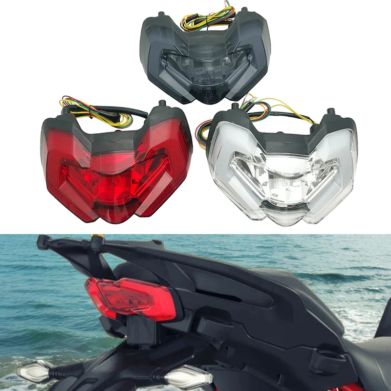 V4 LED integrované signály Taillight Tail Brake Signals pre Ducati Multistrada V4S 1100 950 2021 2022 2023 2024 Motocykel