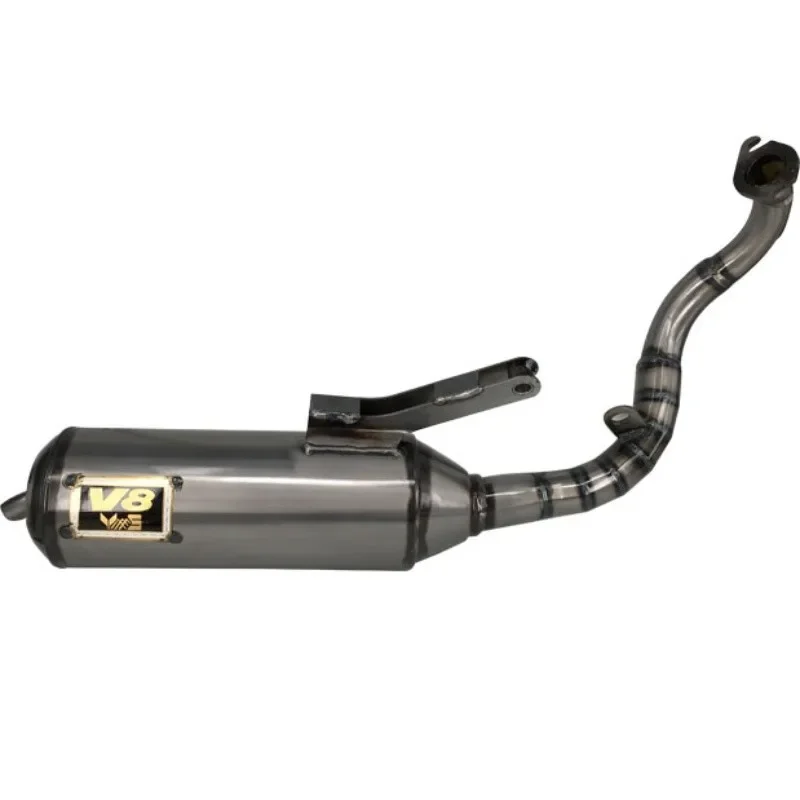 V8 upravený motocykel Celý výfukový systém pre Honda Dio AF34/35 ZX Racing Parts 50-75cc
