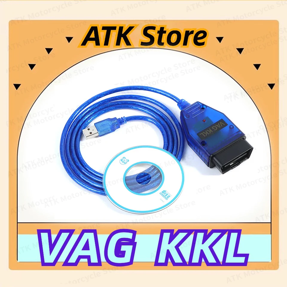VAG KKL 409.1 s CH340T OBD2 Diagnostický kábel CAR Diagnostické rozhranie 409 1 pre VW/A-UMI/SO-DA/SE-AT Auto Scanner Tool OBD 2