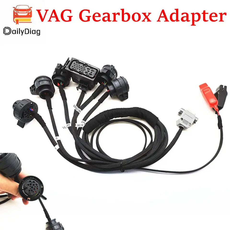 VAG prevodovky Adaptér pre prevodovky pre VL381 VL300 DQ250 DQ200 DQ500 DL501 Práca s ECU Flash pre VAG OCK DL382 Čítanie a zápis