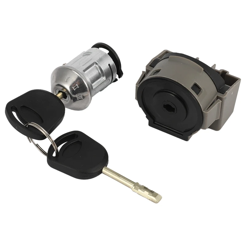 Valcový spínač zapaľovania automobilu s 2 kľúčmi pre Ford Focus MK1 Transit Connect 1998-2013 1022184 1677531