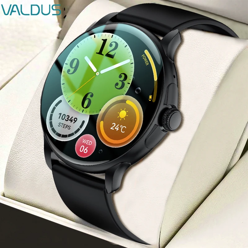 Valdus 2024 VS15 PRO SMARTWATCH Muž Žena Bluetooth Call Fitness Sport srdcová frekvencia Dlhá výdrž batérie IP68 Vodotesné inteligentné hodinky