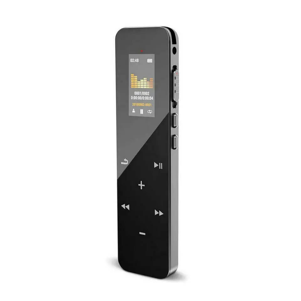 Vandlion V93 Voice Recorder Sound 1536 kbps HIFI nahrávanie zvukového záznamu MP3 Player Dictaphone na stretnutie rozhovoru