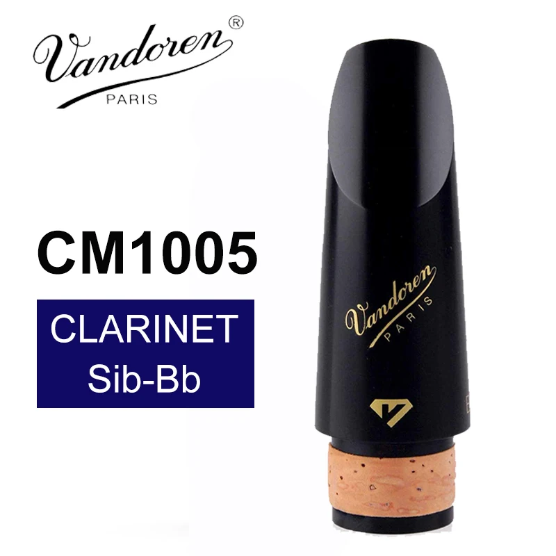Vandoren CM1005 BD5 Black Diamond Ebonite BB klarinet náustok / klarinet SIB-BB náustok