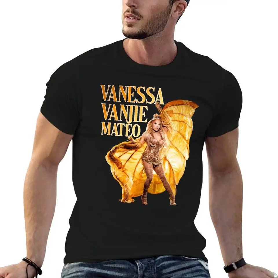 Vanjie tričko Man Graphic Graphic Graphic letné letné letné oblečenie čierne tričká pre mužov