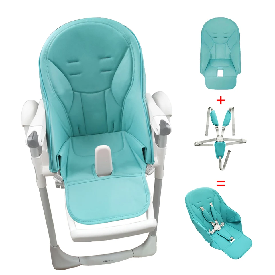 Vankúš vysokej stoličky pre prima pappa nula 3 Peg Pereg Siesta Aag Pu Leather s postrojom ramenná podložka dieťa Vymeňte doplnky