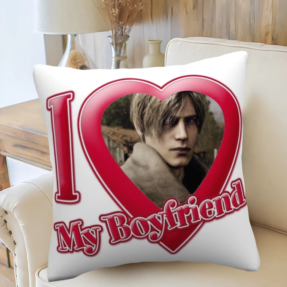 Vankúše Leon Kennedy vankúše pre vankúše vankúše vankúše vankúš vankúš vankúš 50x50 vankúš 40x40 krycia pohovka