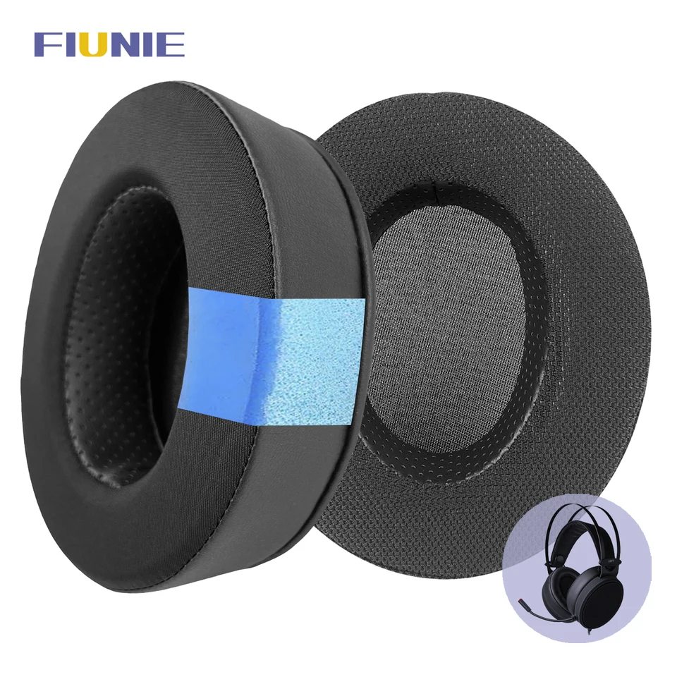 Vankúše na náhradné vankúše pre uši pre Lenovo Star Y360, Y480 Slúchadlá slúchadiel Earpads Earmuffs rukávy slúchadla