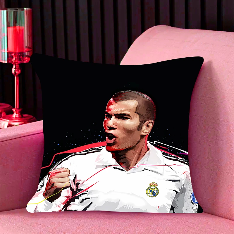 Vankúšová miestnosť spálne kancelárske auto Z-Zinedine zidane luxus dakimakura hodí vankúše iving miestnosť luxusné vankúš